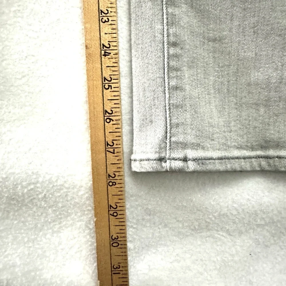 Good American US 16 Good Curve‎ Straight Jeans Black336 Gray GCST014BT